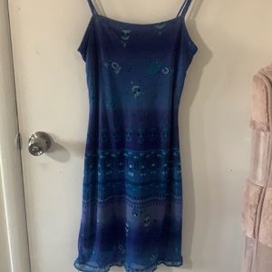 BLUE Y2k dress